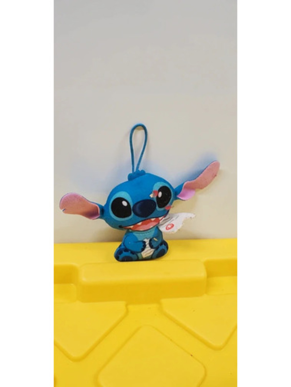 Disney Stitch Mischief Stitch Plush Figural Backpack Clip Key Chain Toy